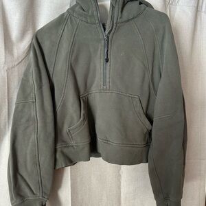 lululemon athletica scuba oversized half-zip hoodie